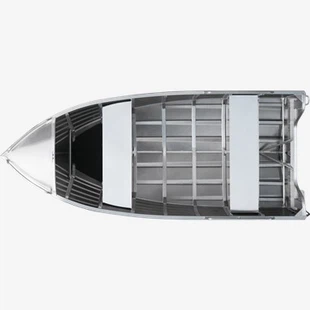 14 jalkaa alumiininen kalastusvene