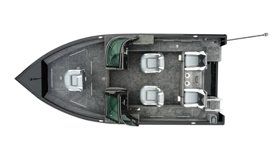 15 jalkaa alumiini Bowrider